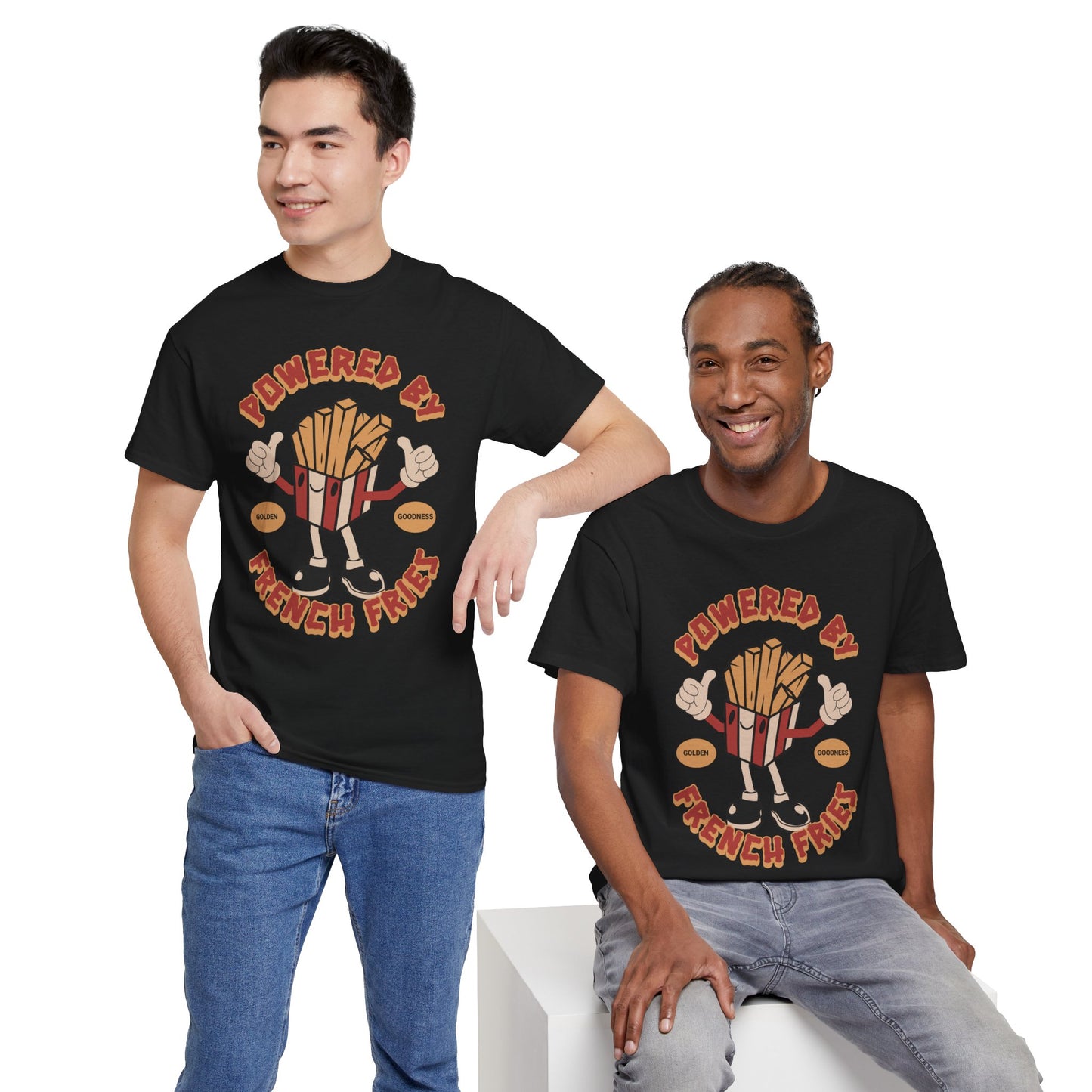 SPICY BBQ FRIES - Fries (T-Shirt)