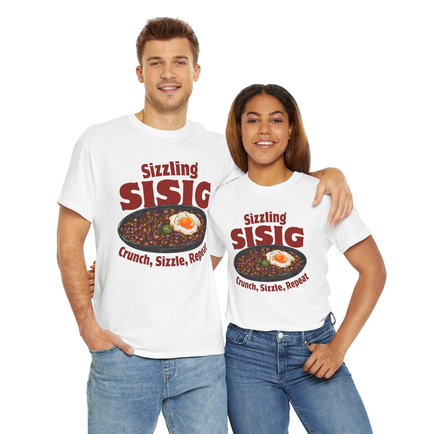 SIZZLING SISIG - Filipino Food (T-Shirt)