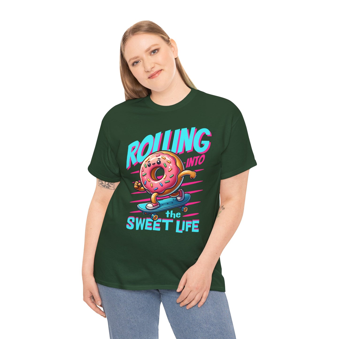 CINNAMON ROLL DONUT - Dessert (T-Shirt)