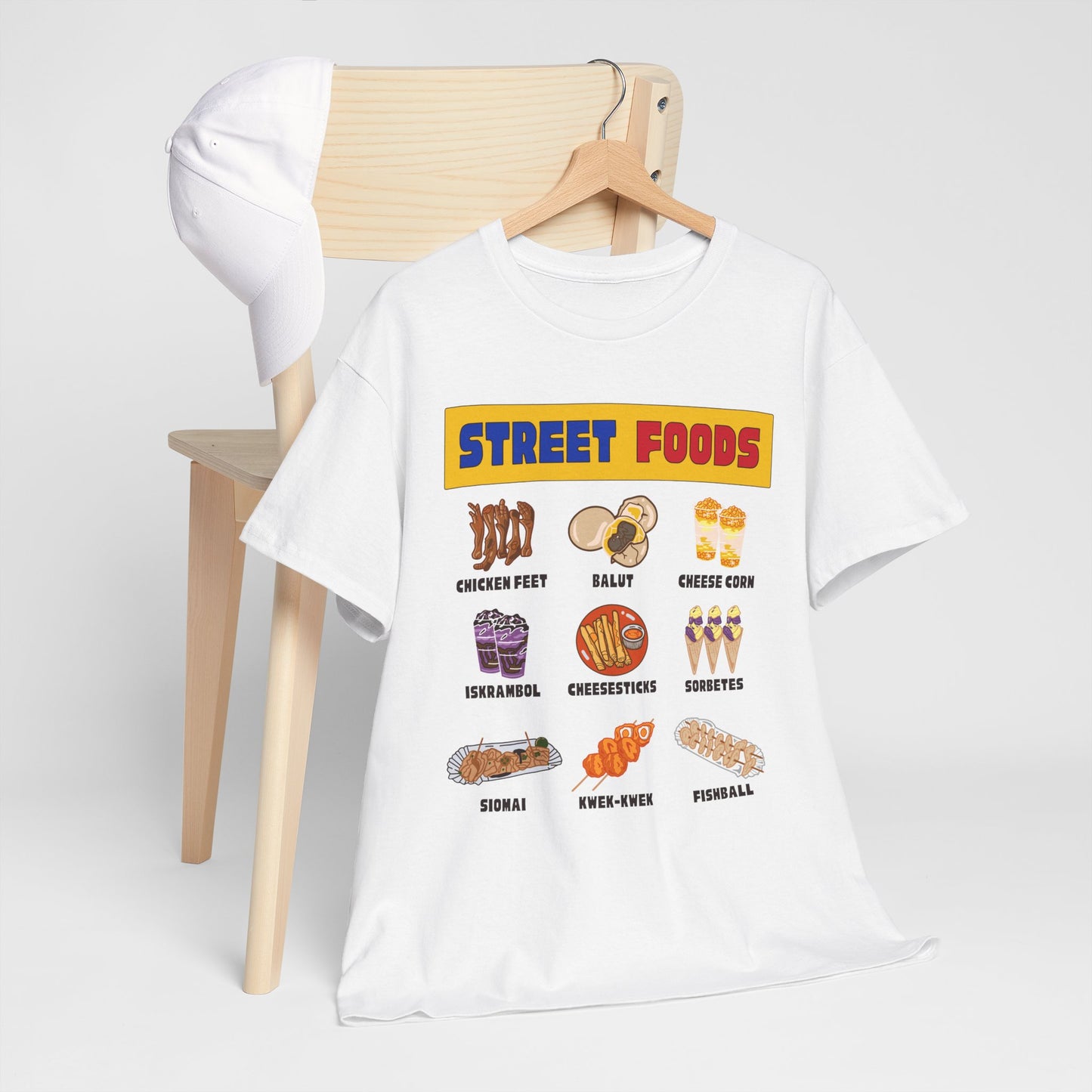 PINOY STREET FOODS - Filipino Food (T-Shirt)