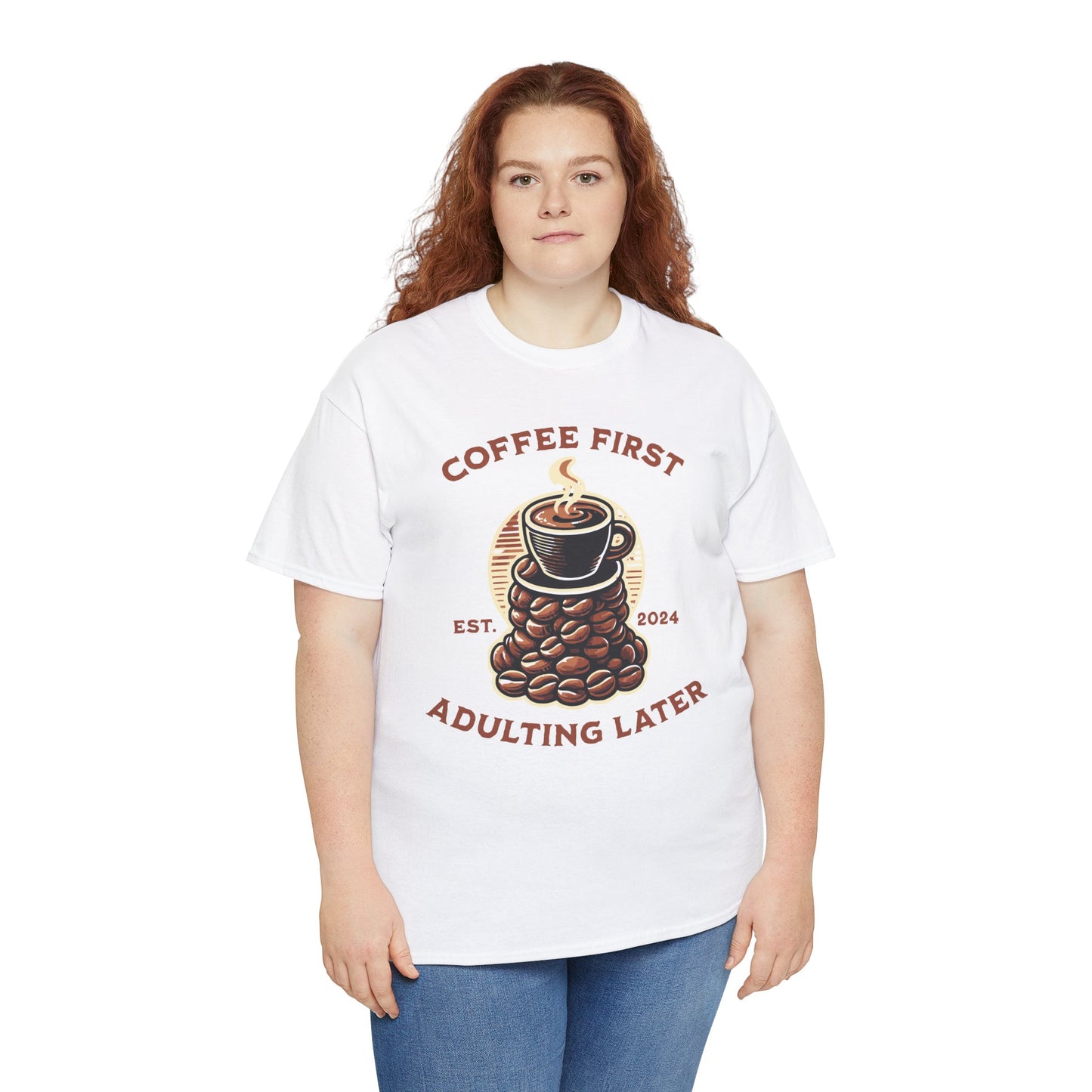 ORANGE AMERICANO - Coffee (T-Shirt)