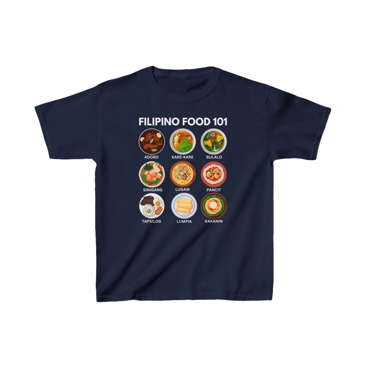 TURO-TURO - Filipino Food (Kids Tee)