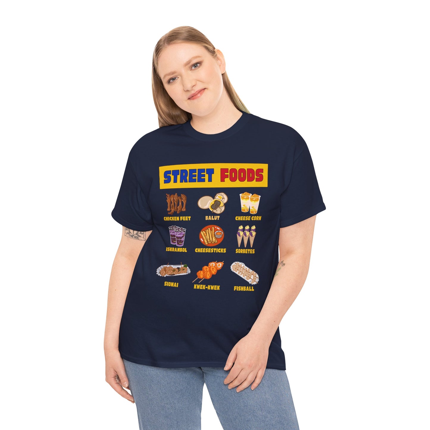 PINOY STREET FOODS - Filipino Food (T-Shirt)