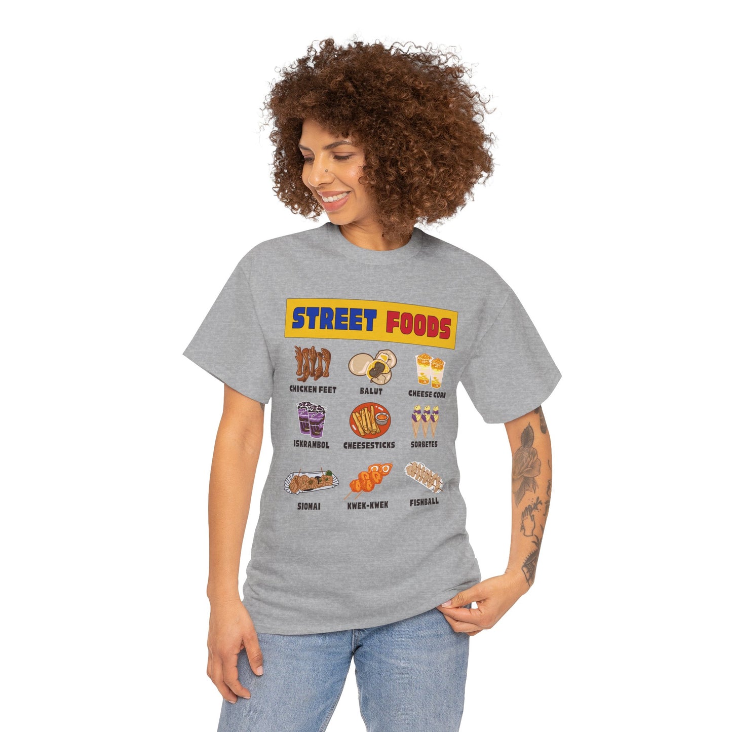 PINOY STREET FOODS - Filipino Food (T-Shirt)