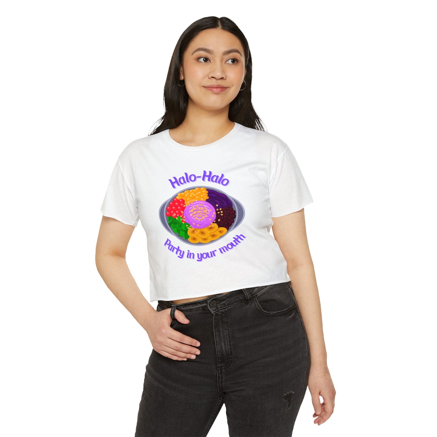 PINOY HALO-HALO - Filipino Food (Crop Top)