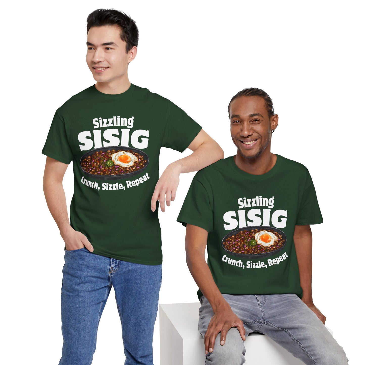 SIZZLING SISIG - Filipino Food (T-Shirt)