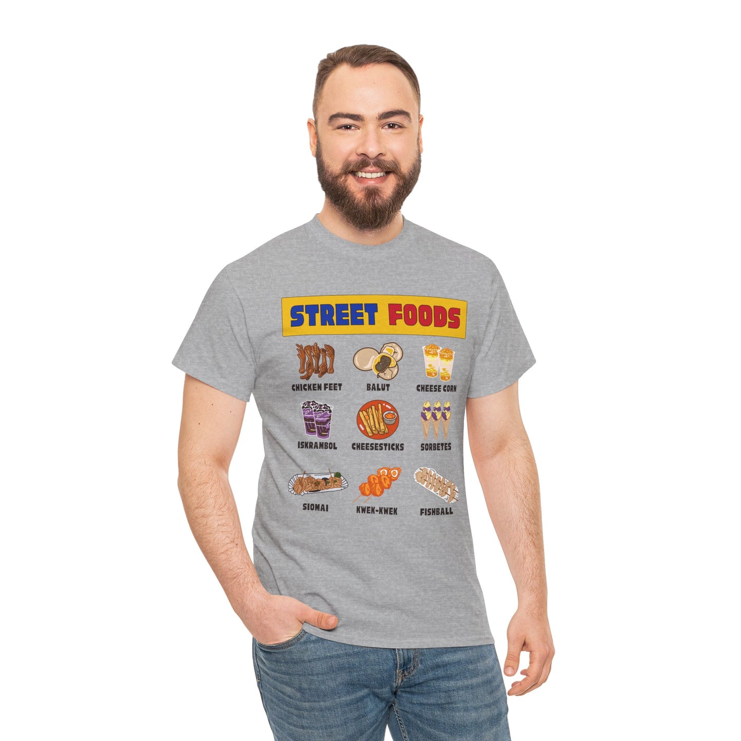 PINOY STREET FOODS - Filipino Food (T-Shirt)