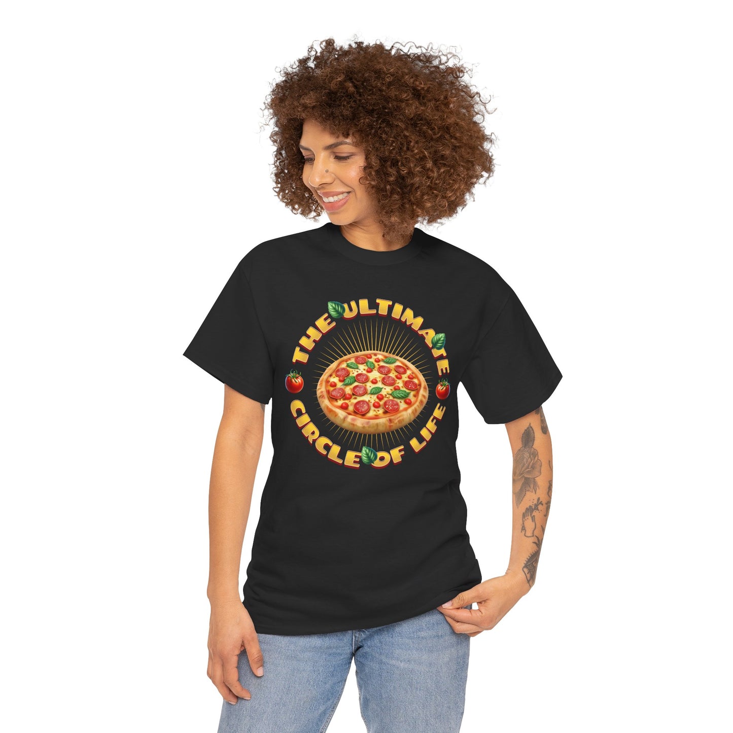 CHEESY SEAFOOD - Pizza (T-Shirt)