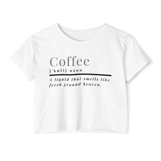 DALGONA - Coffee (Crop Top)