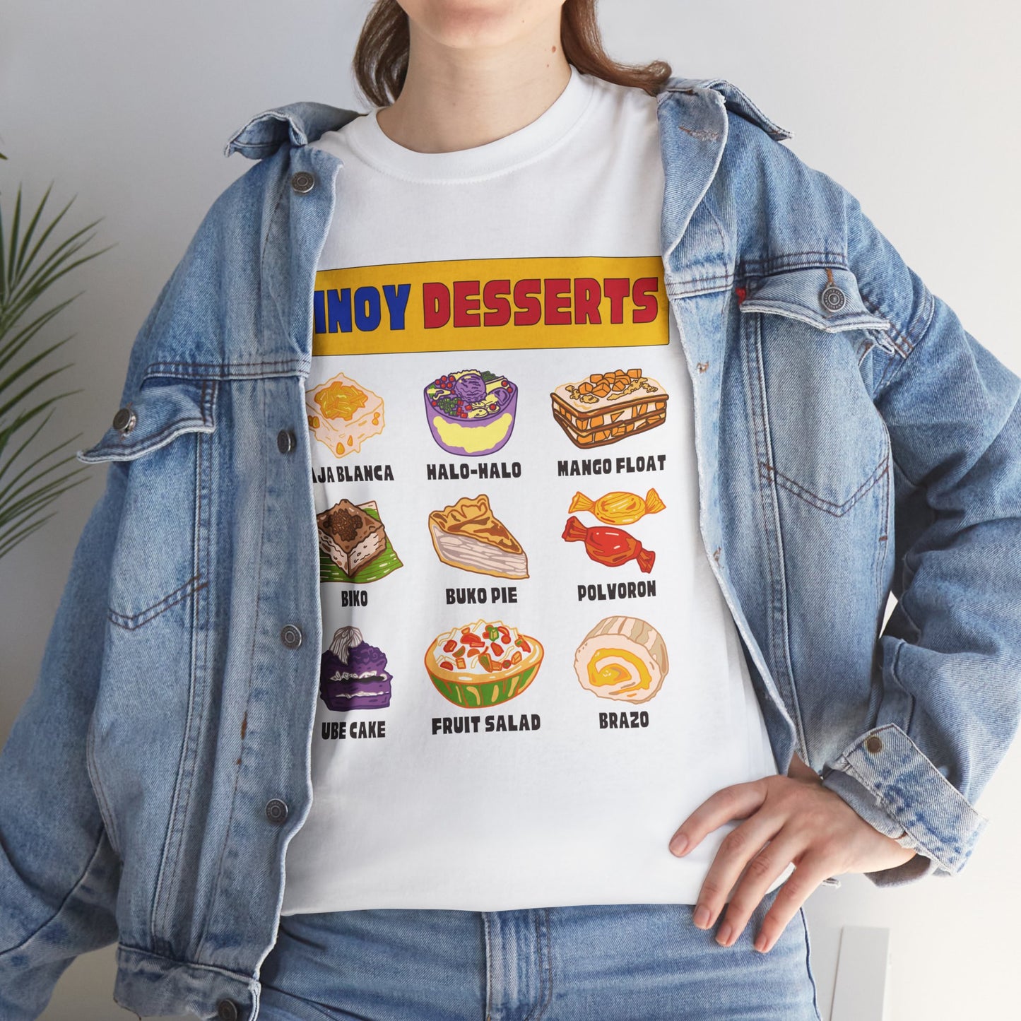 PINOY DESSERTS - Filipino Food (T-Shirt)