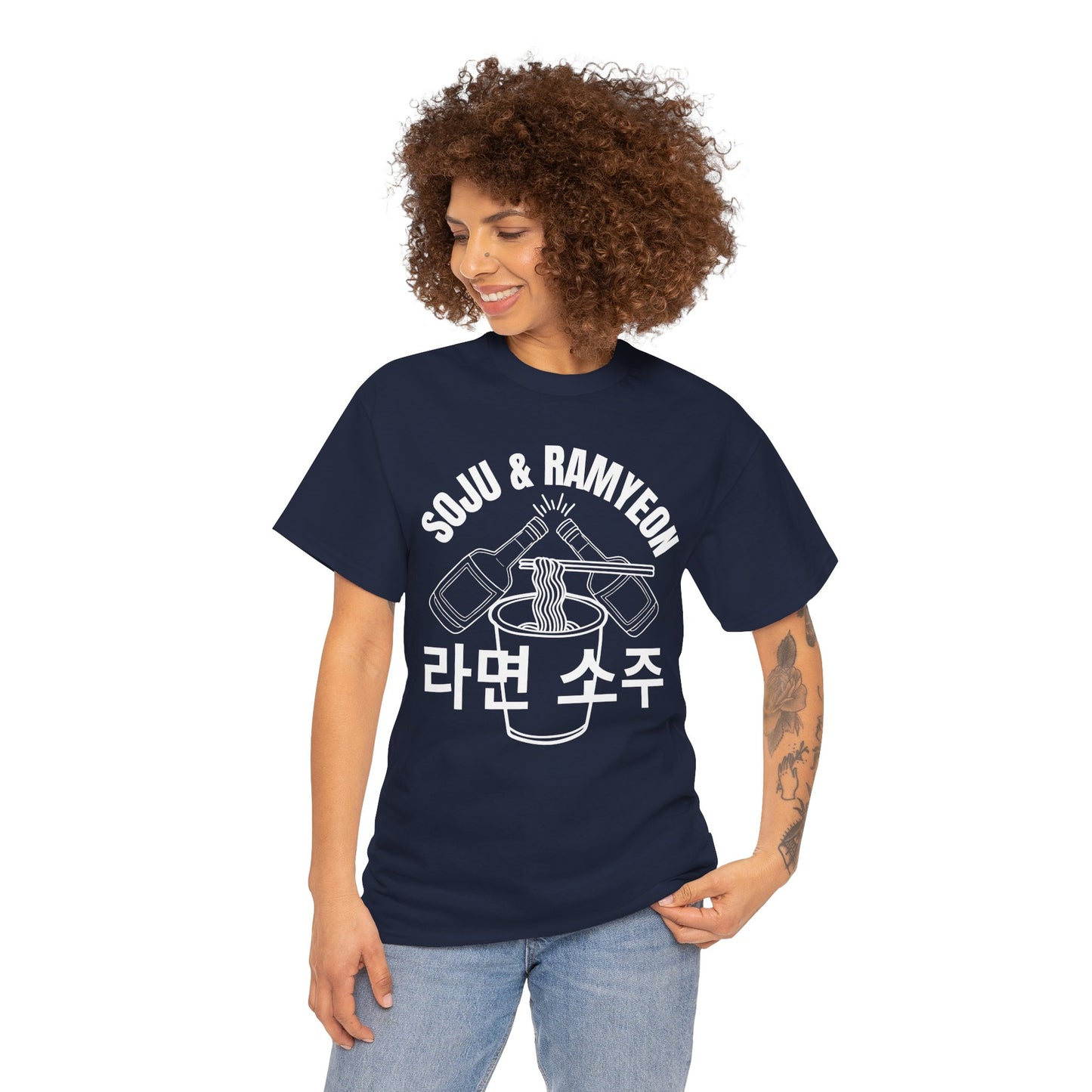 SOJU & RAMYEON - Korean Food (T-Shirt)