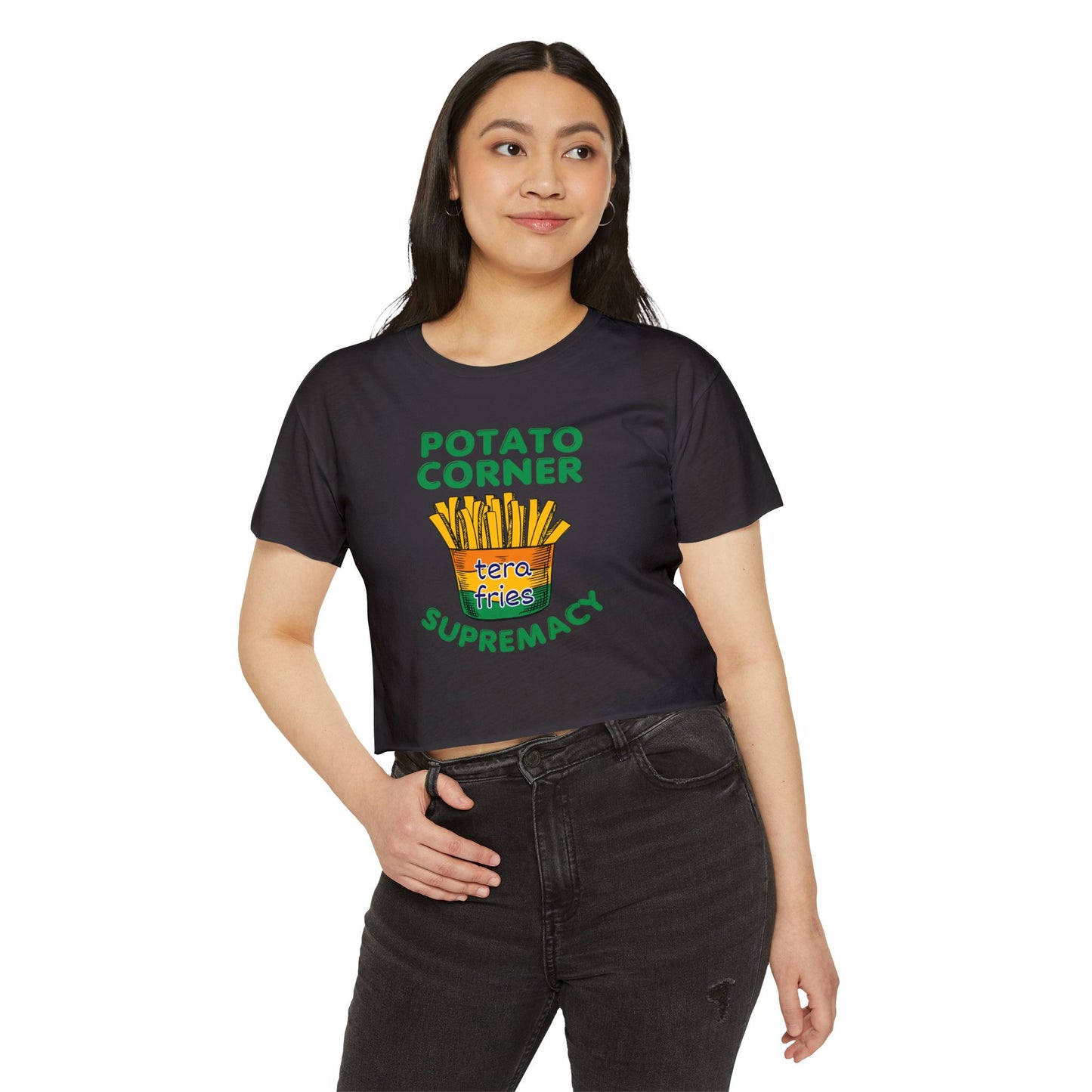 POTATO CORNER - Filipino Food (Crop Top)