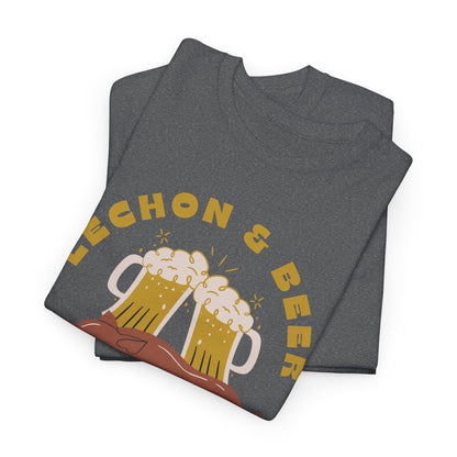 LECHON & BEER - Filipino Food (T-Shirt)