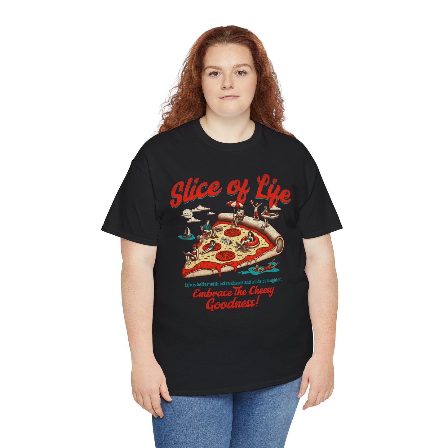 LOBSTER & SPINACH - Pizza (T-Shirt)