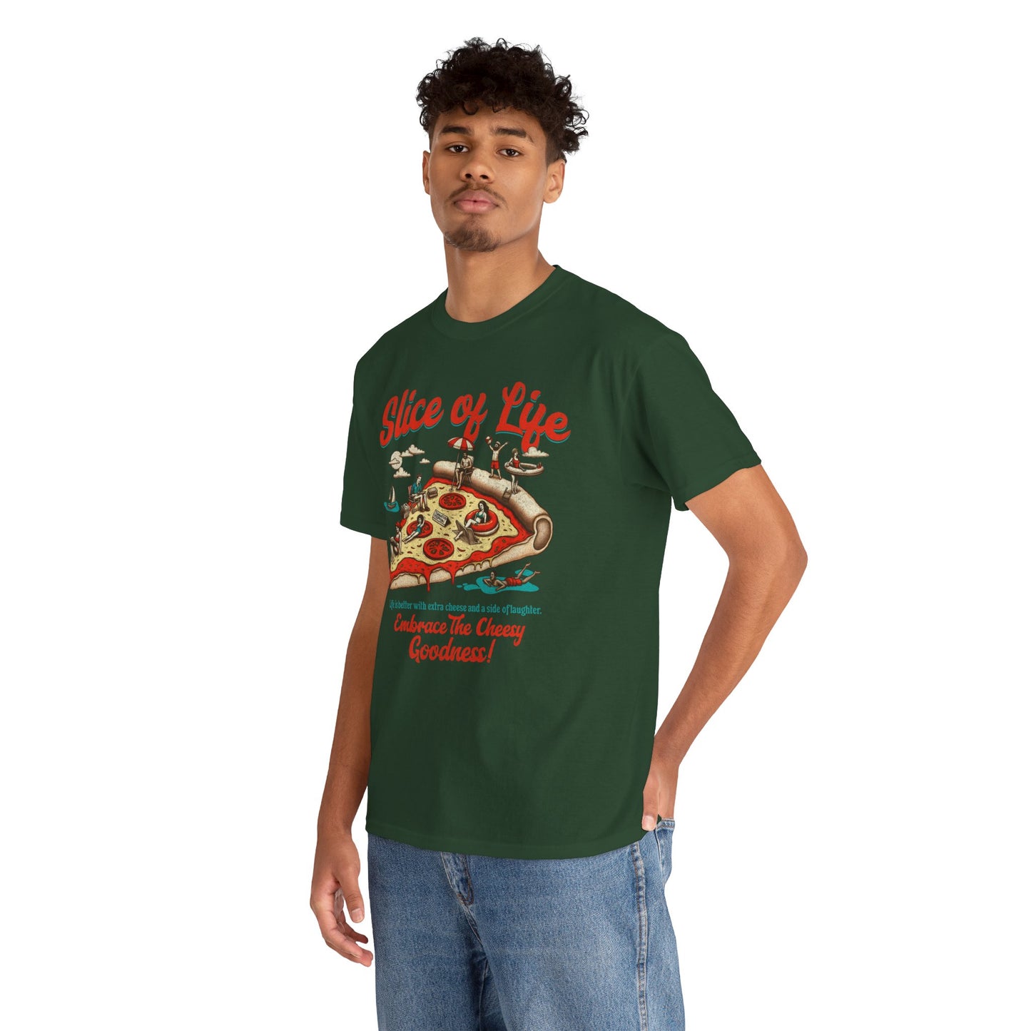 LOBSTER & SPINACH - Pizza (T-Shirt)