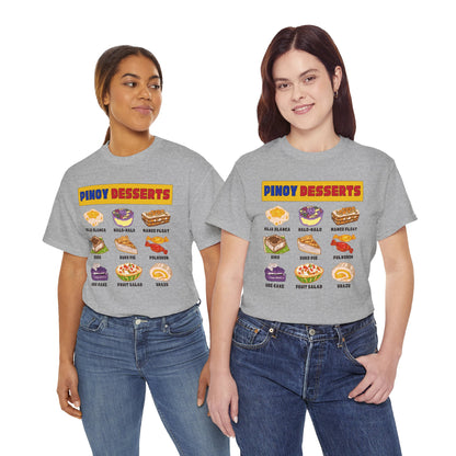 PINOY DESSERTS - Filipino Food (T-Shirt)