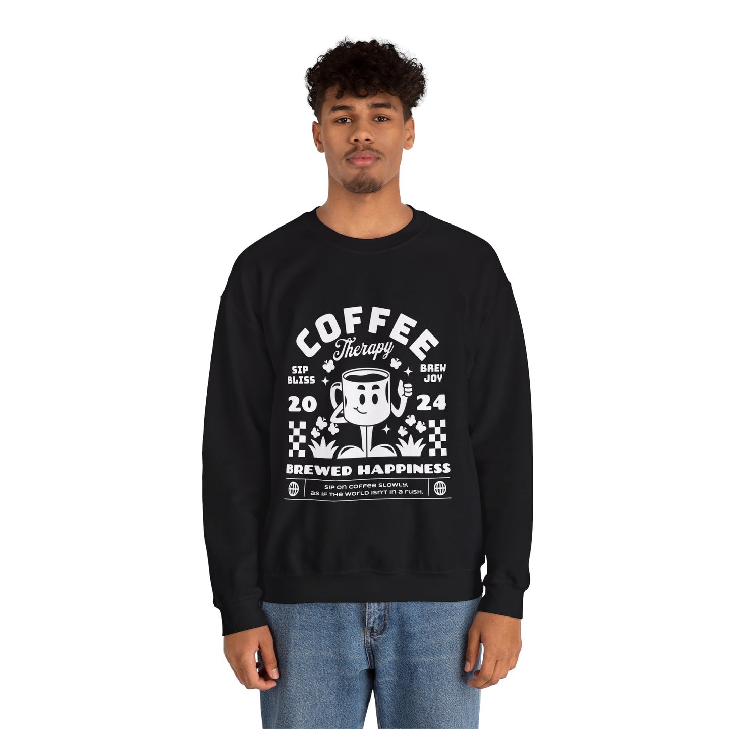 LONG MACCHIATO - Coffee (Sweatshirt)