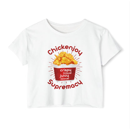 CHICKENJOY - Filipino Food (Crop Top)