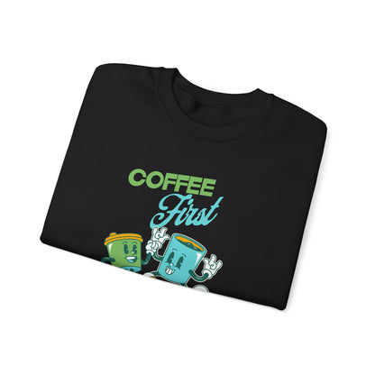 PEPPERMINT DARK CHOCOLATE - Coffee (Sweatshirt)