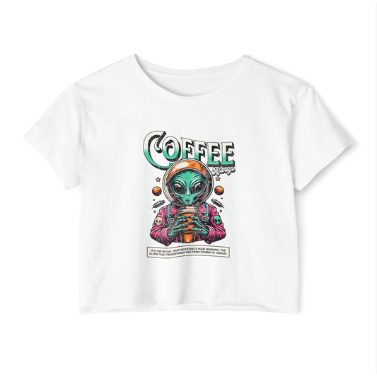 CHOCOLATE RASPBERRY - Coffee (Crop Top)