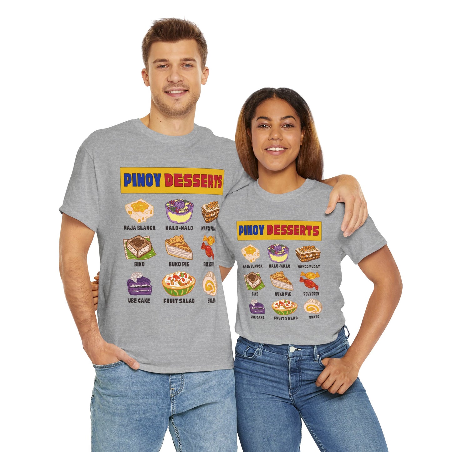 PINOY DESSERTS - Filipino Food (T-Shirt)