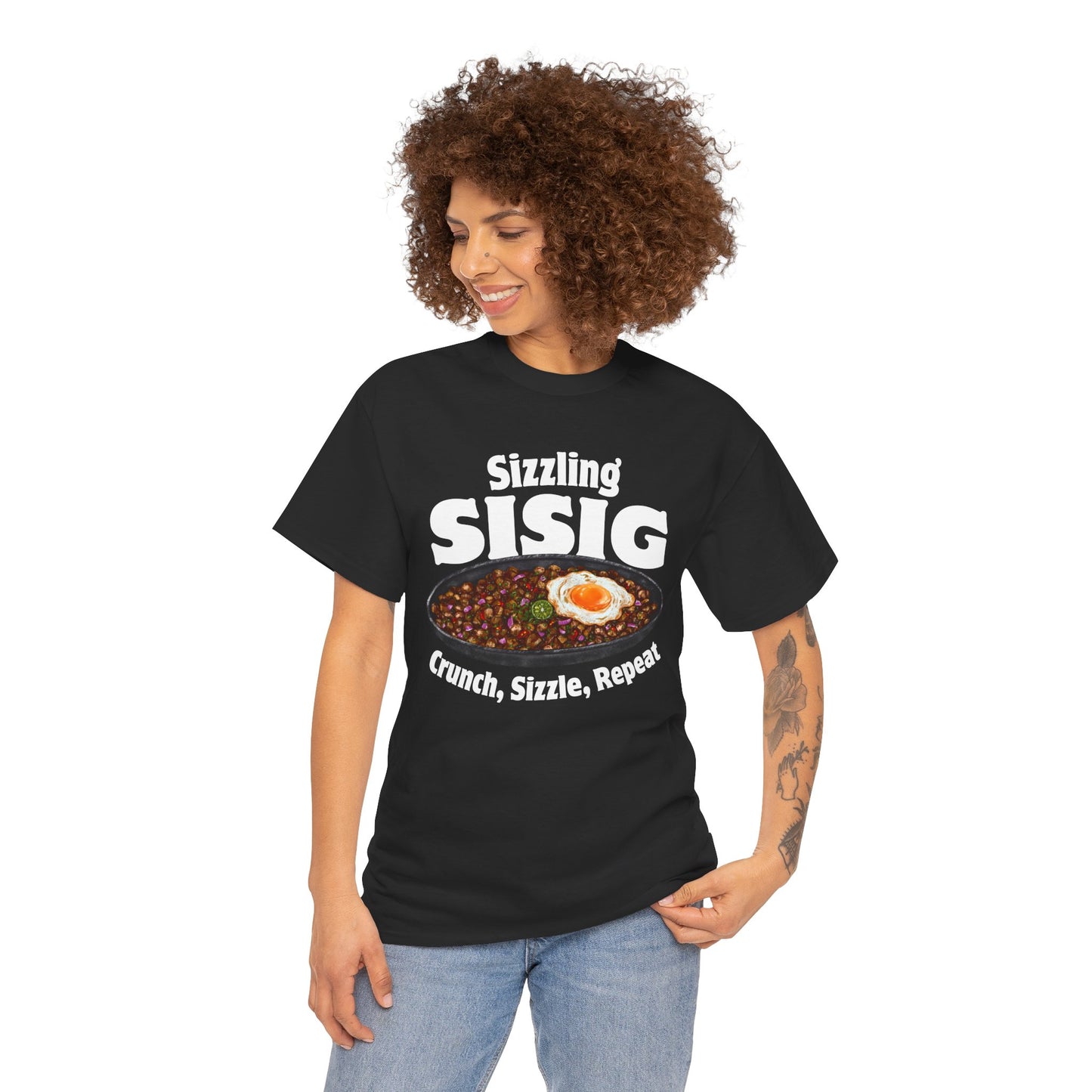 SIZZLING SISIG - Filipino Food (T-Shirt)