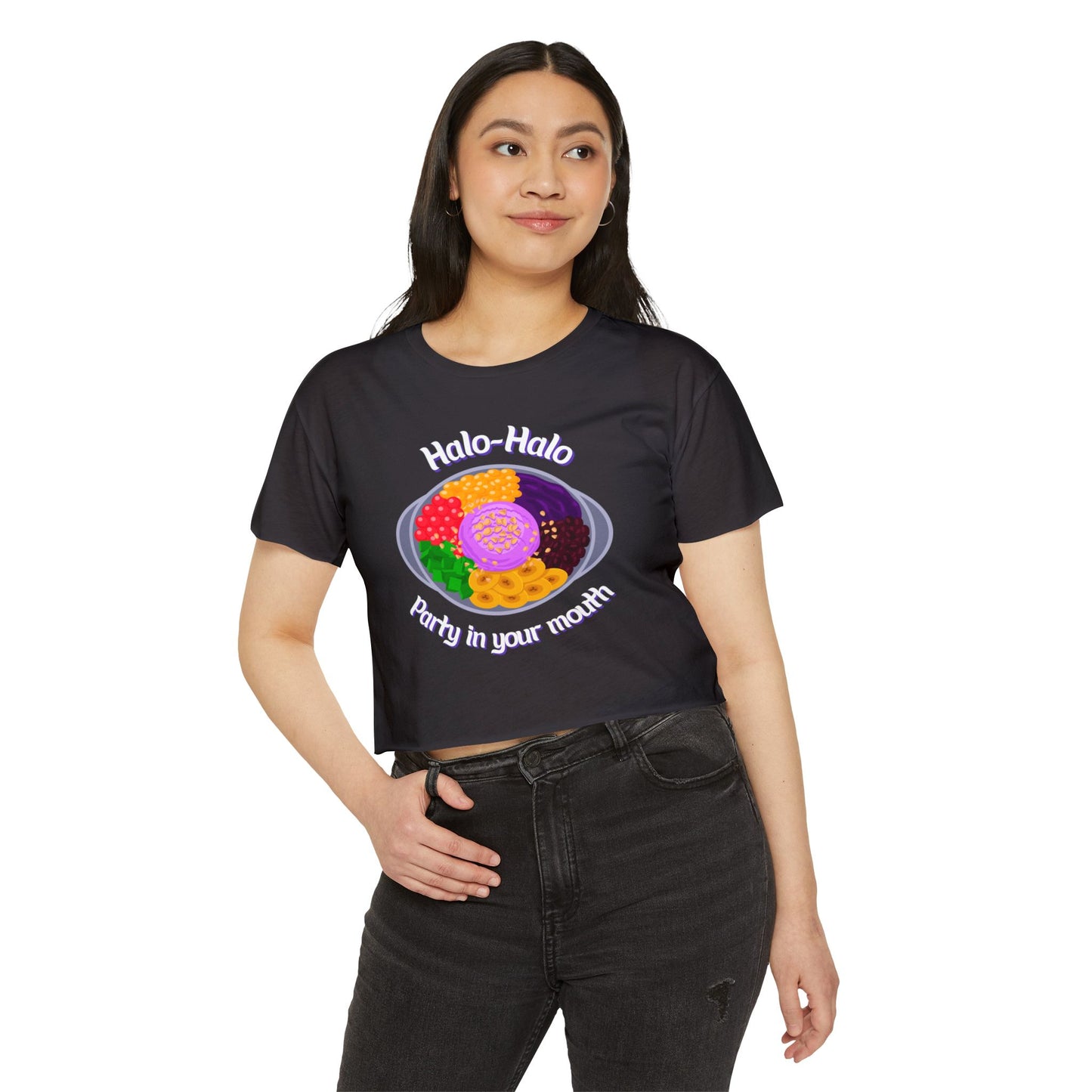 PINOY HALO-HALO - Filipino Food (Crop Top)