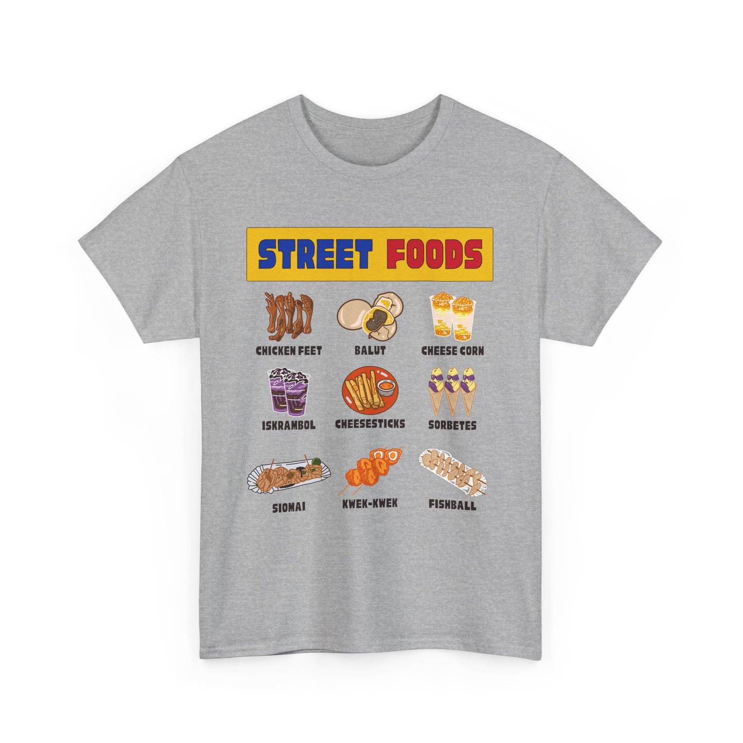 PINOY STREET FOODS - Filipino Food (T-Shirt)