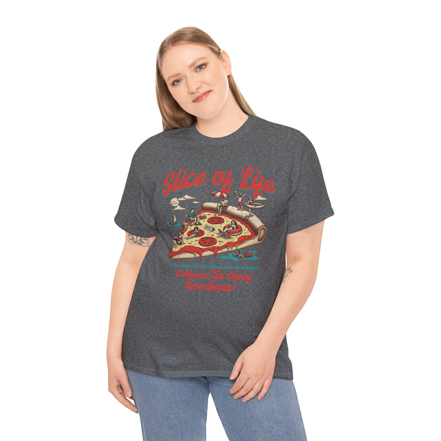 LOBSTER & SPINACH - Pizza (T-Shirt)