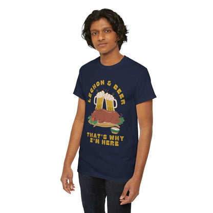 LECHON & BEER - Filipino Food (T-Shirt)