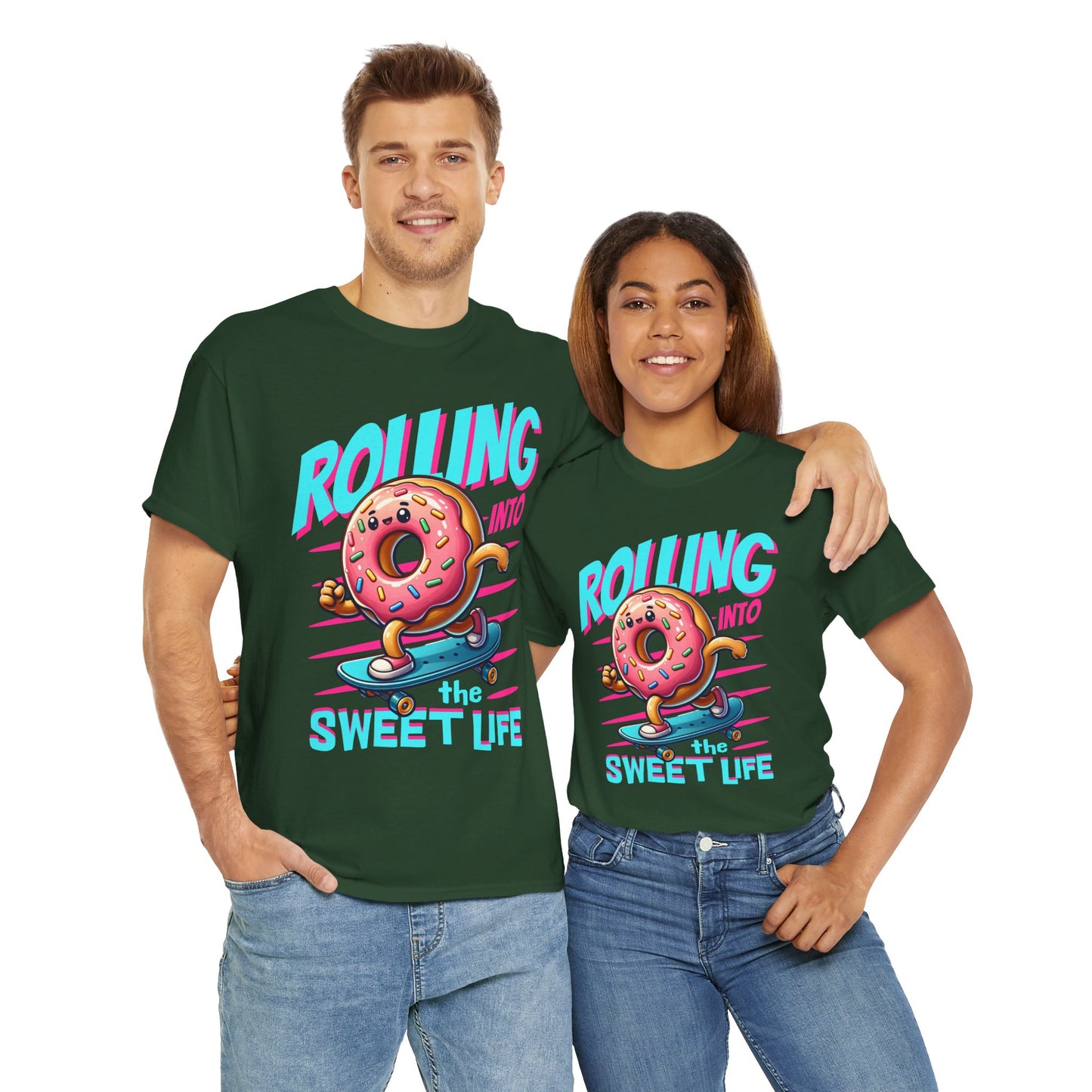 CINNAMON ROLL DONUT - Dessert (T-Shirt)