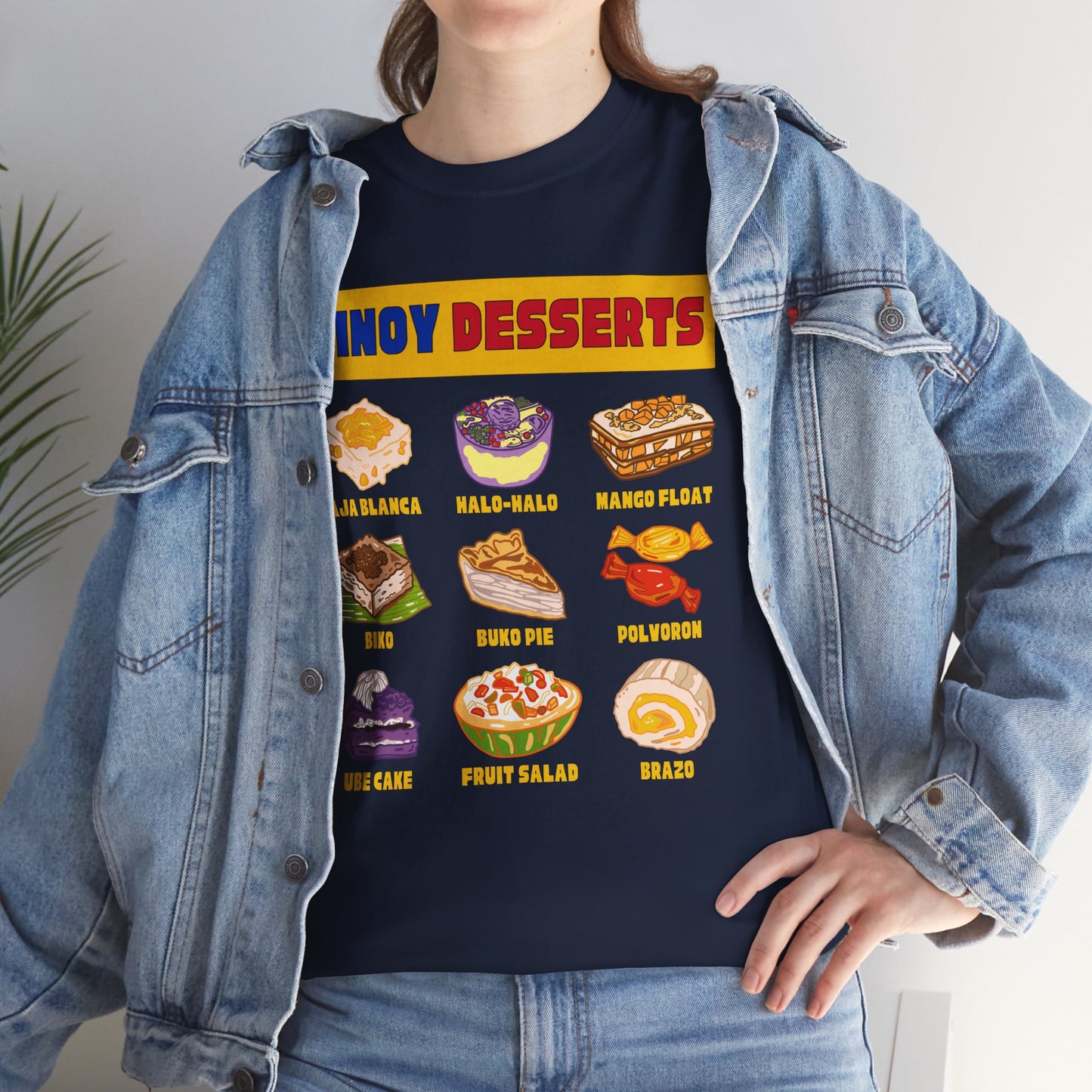 PINOY DESSERTS - Filipino Food (T-Shirt)