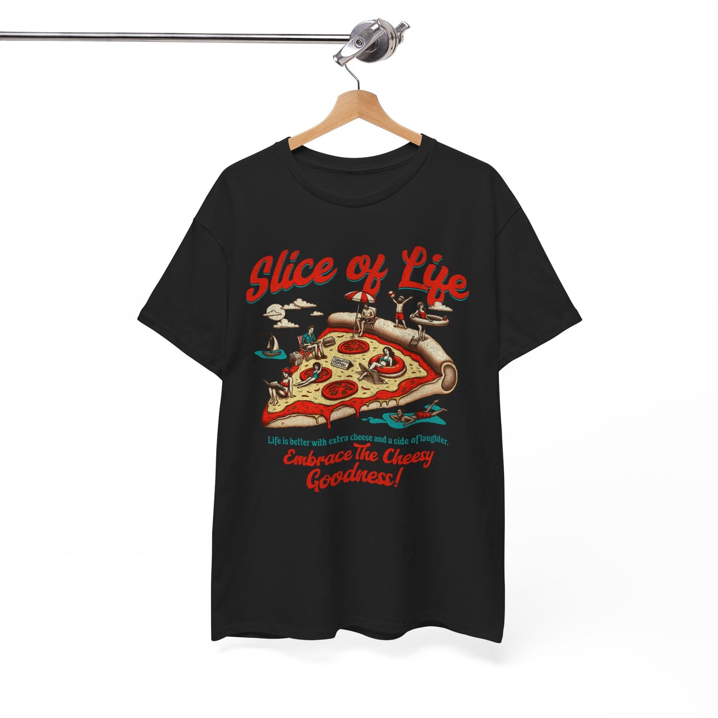 LOBSTER & SPINACH - Pizza (T-Shirt)