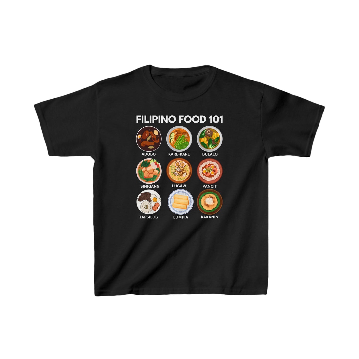 TURO-TURO - Filipino Food (Kids Tee)