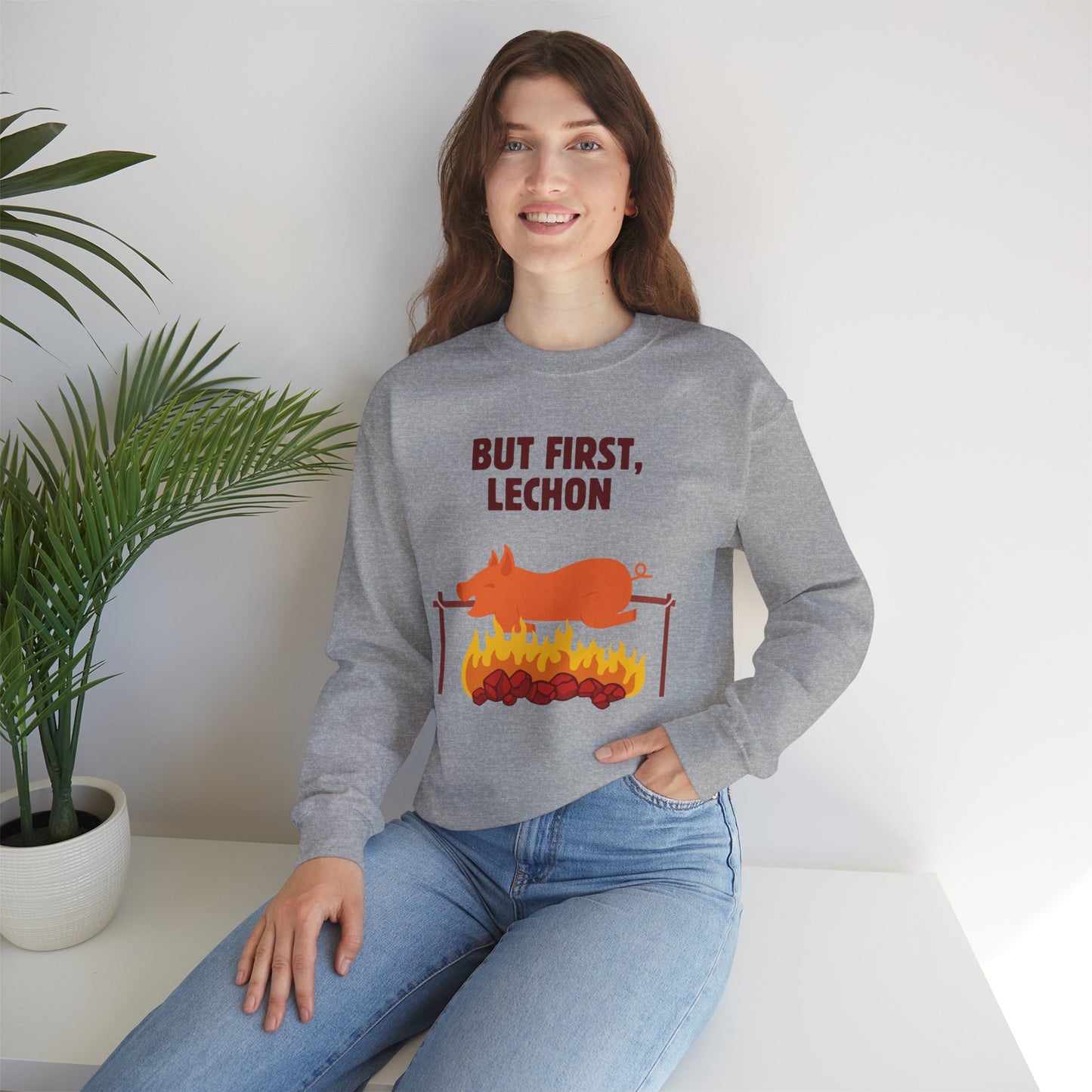 SPICY LECHON - Filipino Food (Sweatshirt)