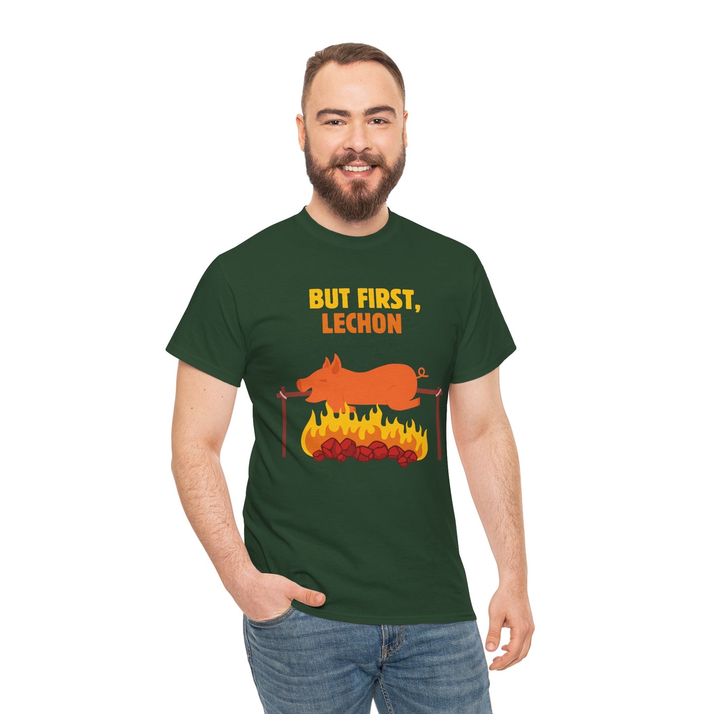 SPICY LECHON - Filipino Food (T-Shirt)