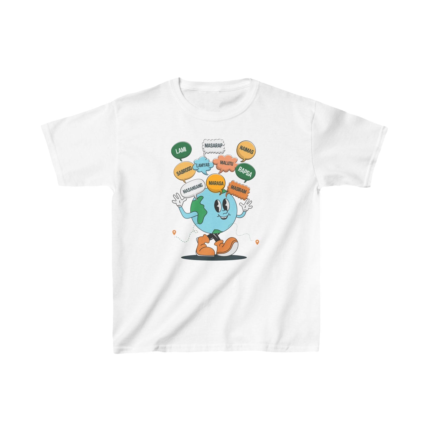 FILIPINO DIALECTS - Filipino Food (Kids Tee)