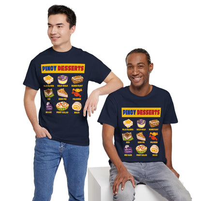 PINOY DESSERTS - Filipino Food (T-Shirt)