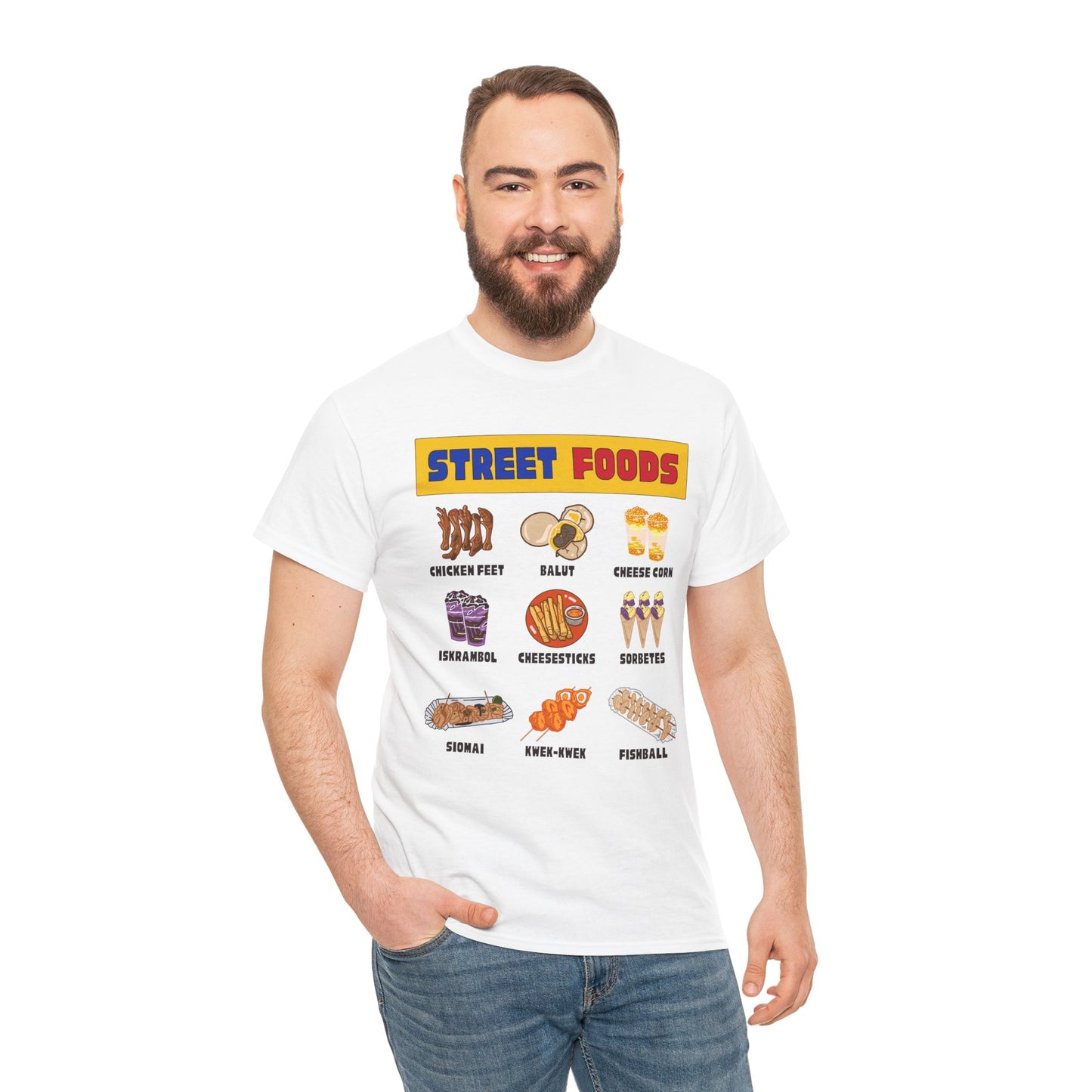 PINOY STREET FOODS - Filipino Food (T-Shirt)