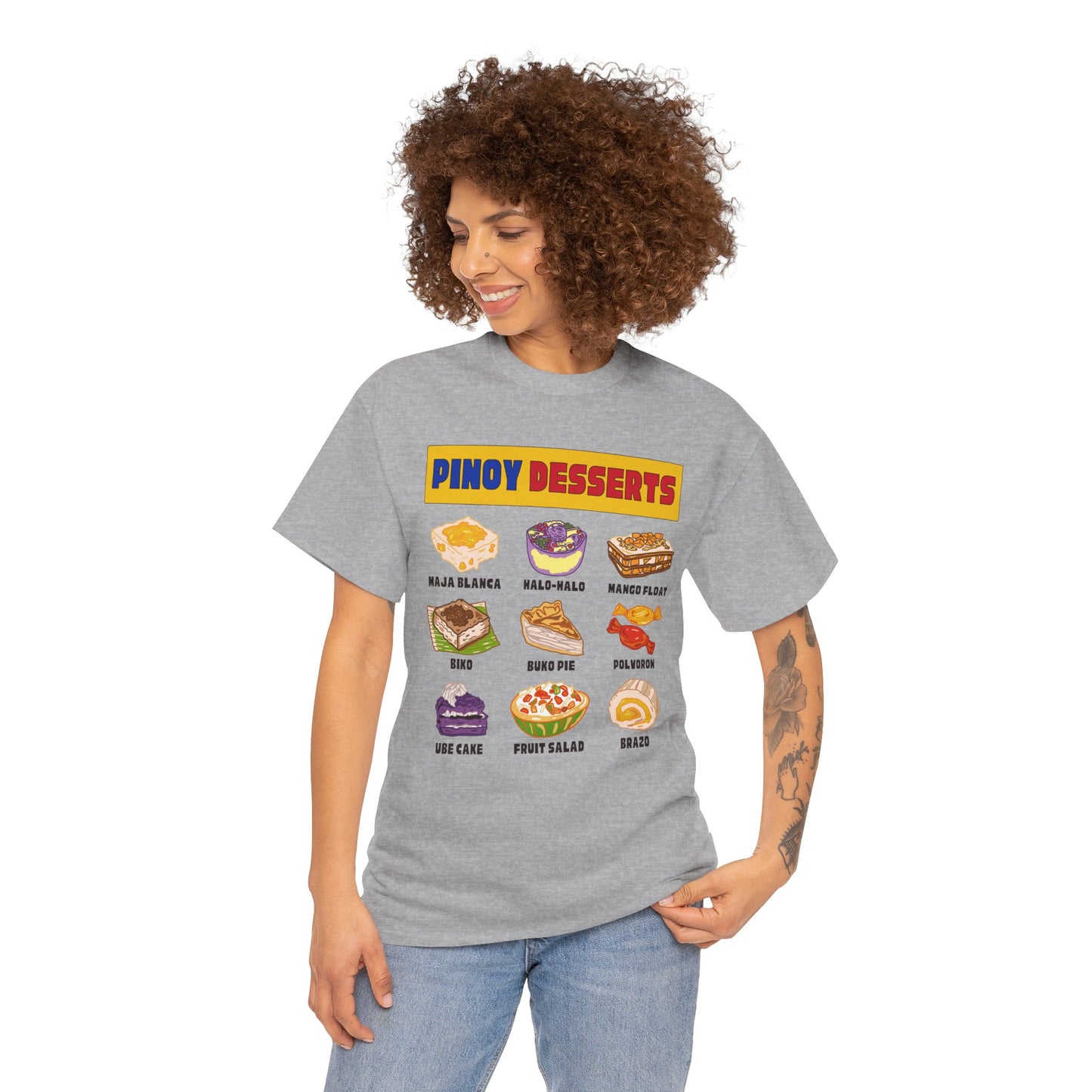 PINOY DESSERTS - Filipino Food (T-Shirt)