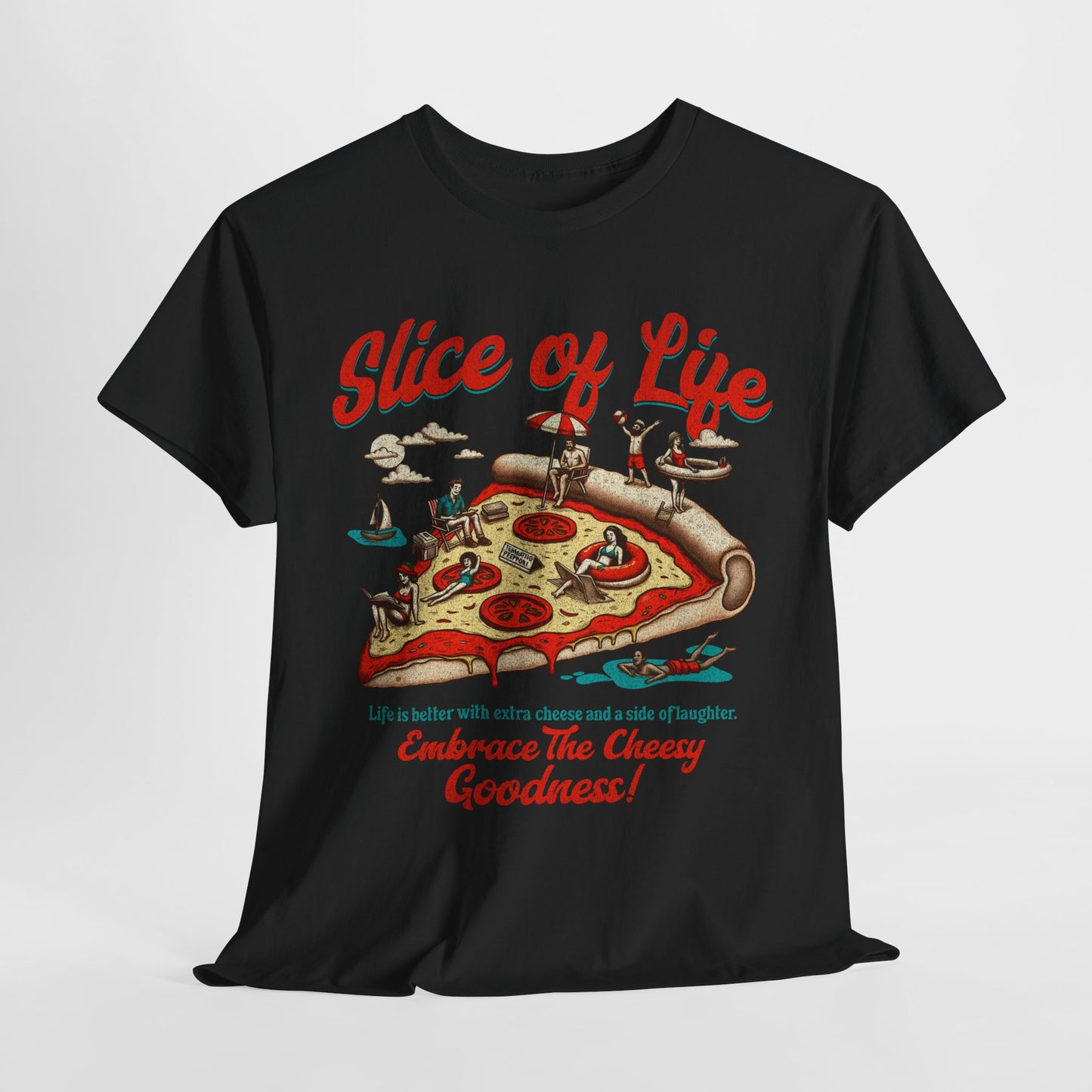 LOBSTER & SPINACH - Pizza (T-Shirt)