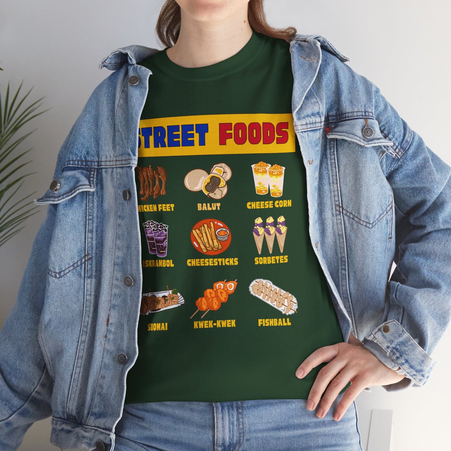 PINOY STREET FOODS - Filipino Food (T-Shirt)