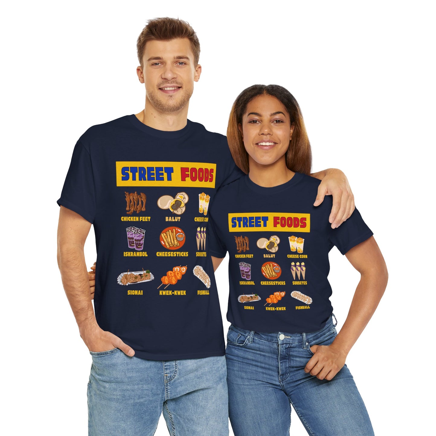 PINOY STREET FOODS - Filipino Food (T-Shirt)