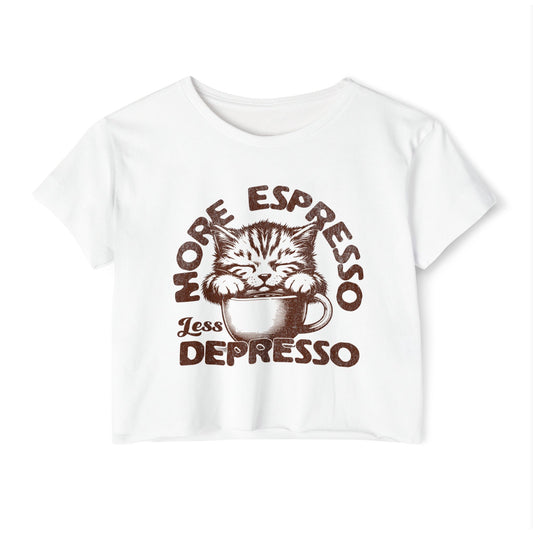 CAFÈ CON PANNA - Coffee (Crop Top)