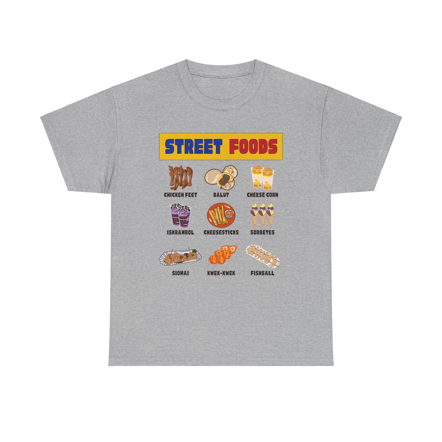 PINOY STREET FOODS - Filipino Food (T-Shirt)