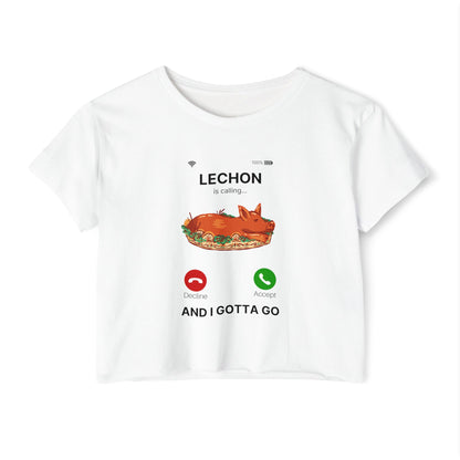 LECHON BELLY - Filipino Food (Crop Top)