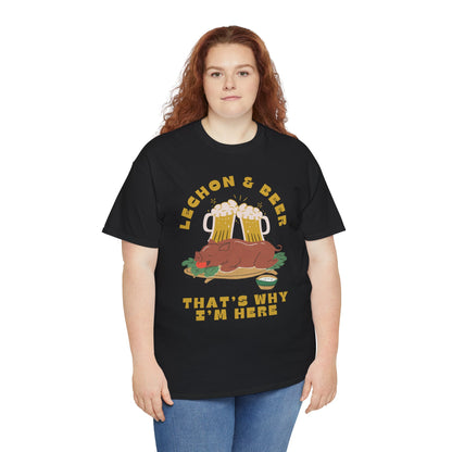 LECHON & BEER - Filipino Food (T-Shirt)