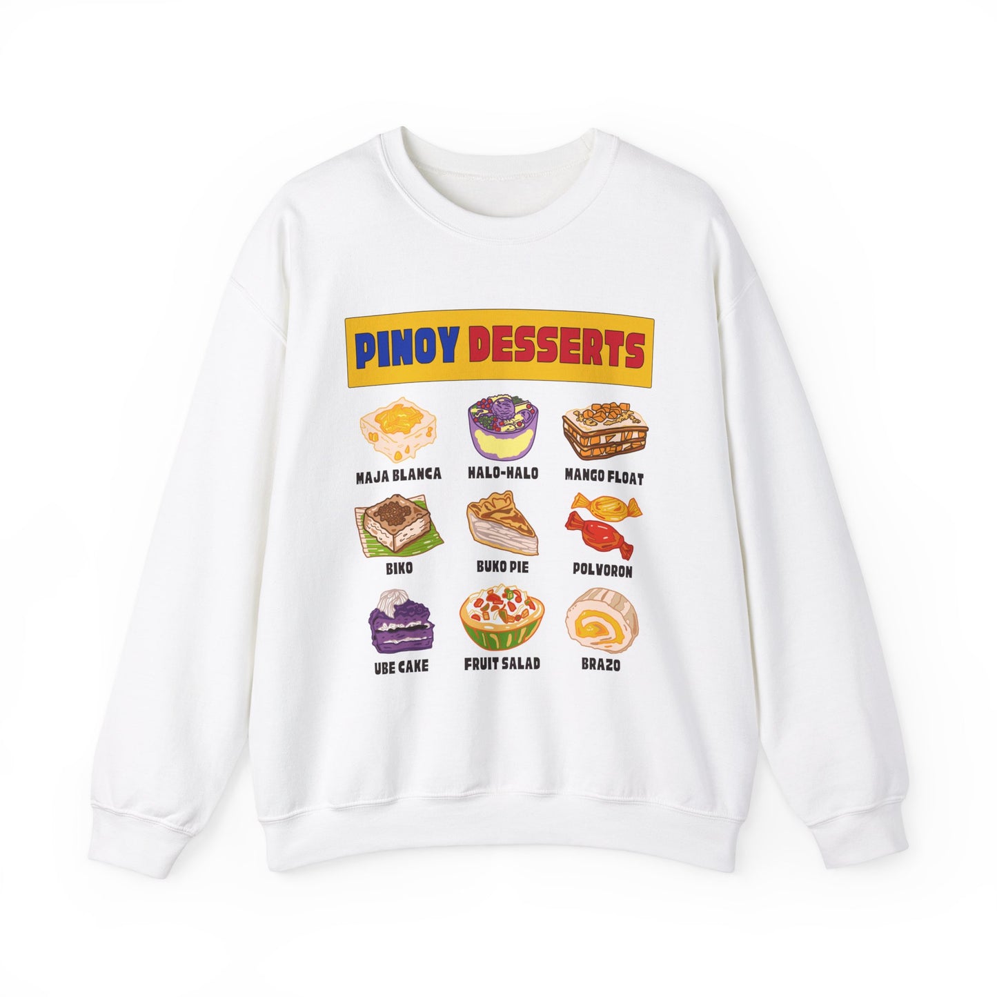 PINOY DESSERTS - Filipino Food (Sweatshirt)