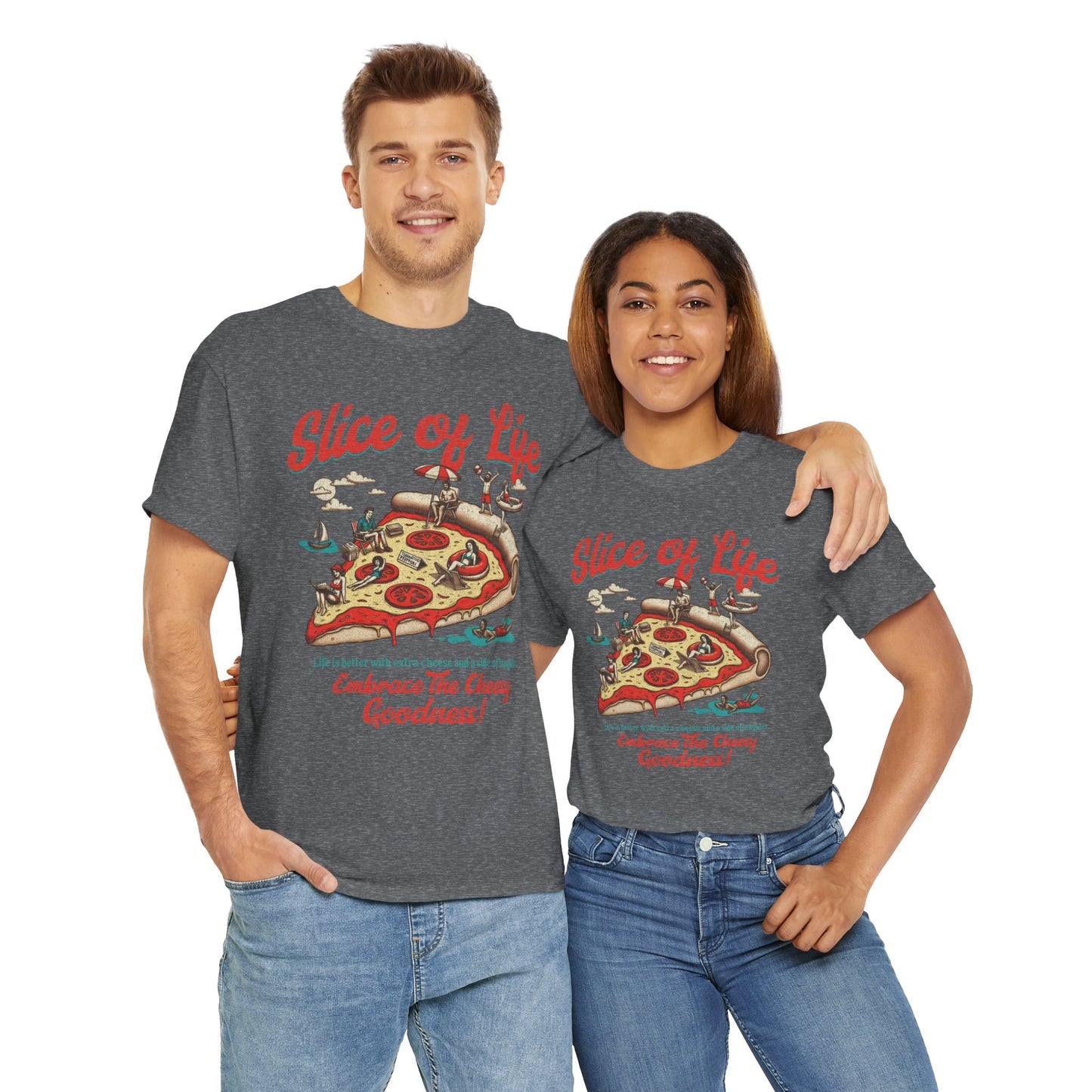 LOBSTER & SPINACH - Pizza (T-Shirt)