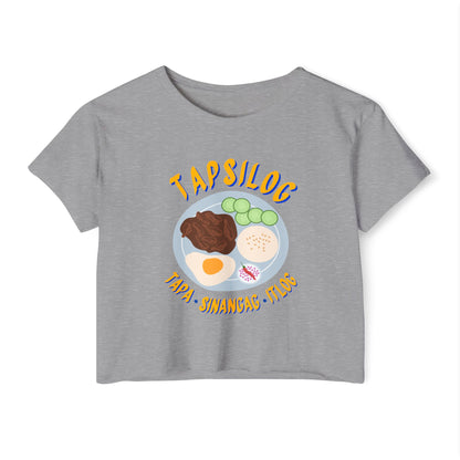 TAPSILOG 2 - Filipino Food (Crop Top)